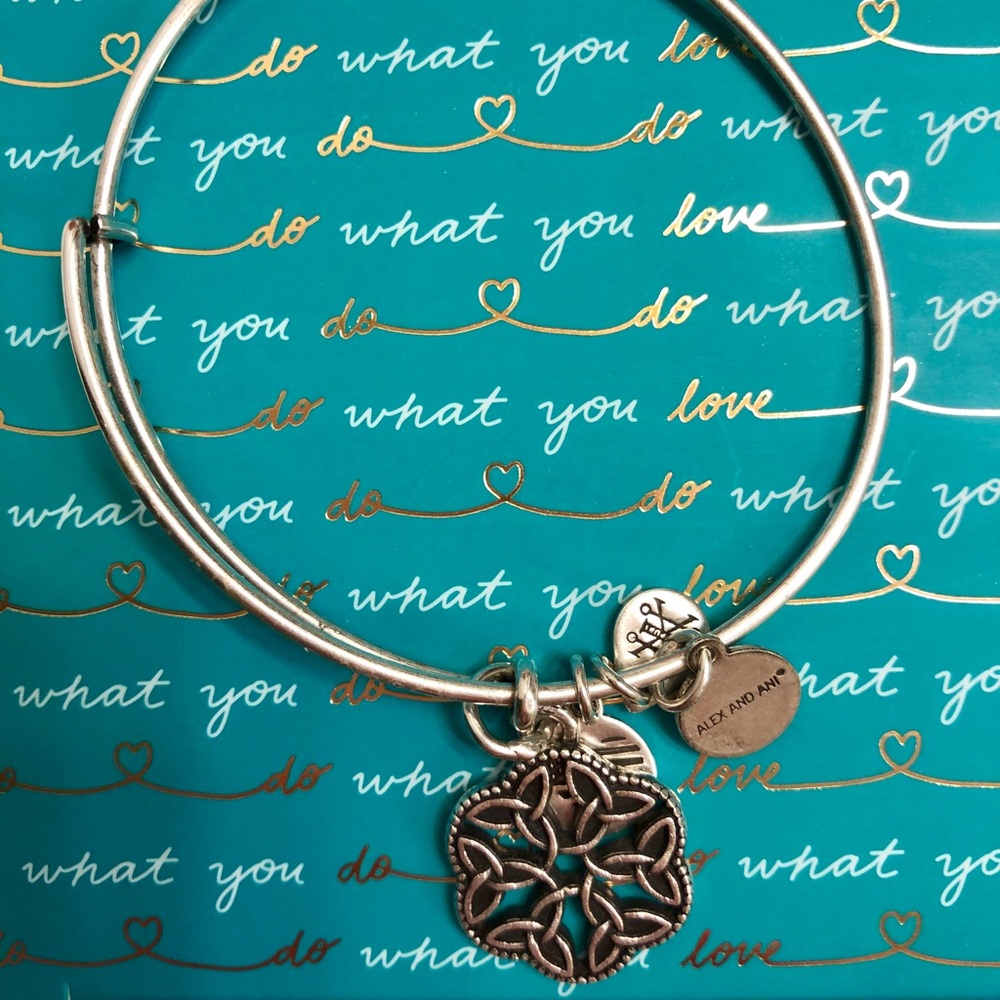 Endless Knot Bangle Rafaelian  Silver Bracelet